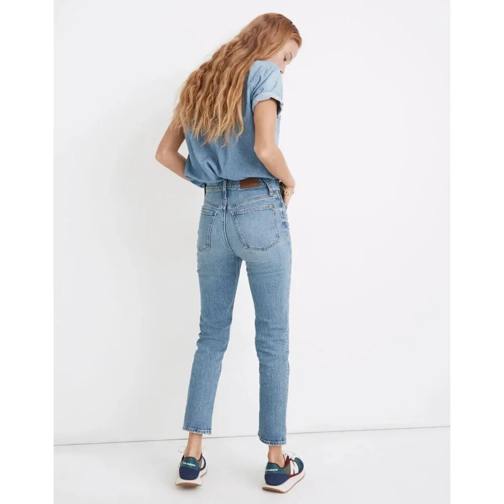 MADEWELL The Perfect Vintage Jean in Banner Wash Size US 26 - Picture 13 of 13